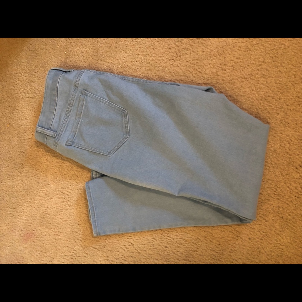 High waisted Blue Jeans